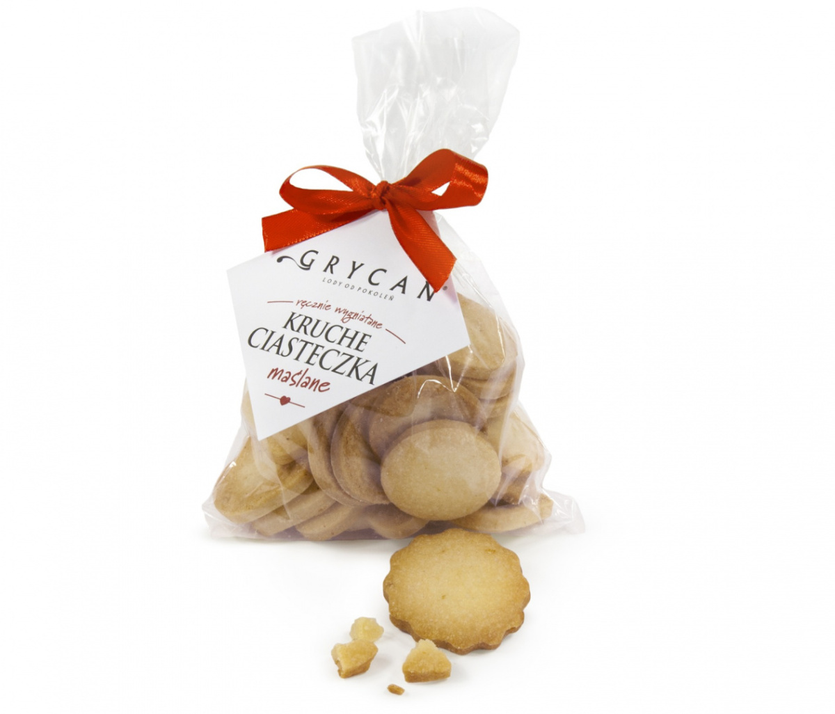 Kruche ciasteczka maślane GRYCAN - 150g Kruche ciasteczka maślane GRYCAN - 150g
