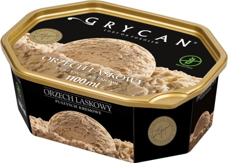 Lody GRYCAN Orzech Laskowy 1100ml Lody GRYCAN Orzech Laskowy 1100ml