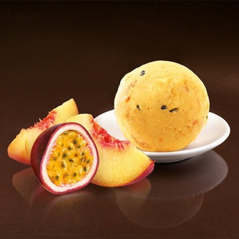 Lody GRYCAN Sorbet z brzoskwiń i marakui 500ml Lody GRYCAN Sorbet z brzoskwiń i marakui 500ml