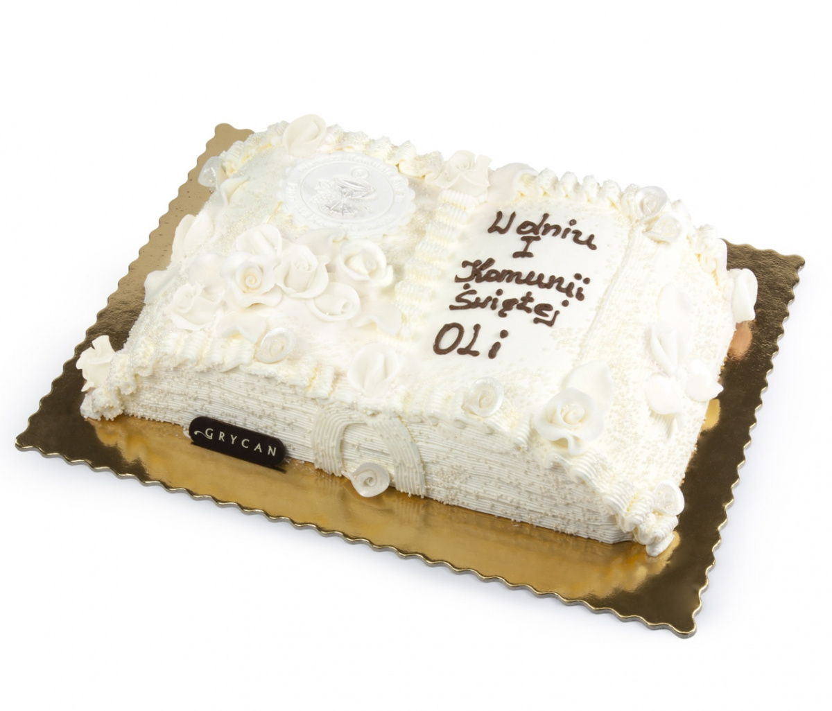 Tort księga malinowo-jeżynowy mały 2kg Tort księga malinowo-jeżynowy mały 2kg