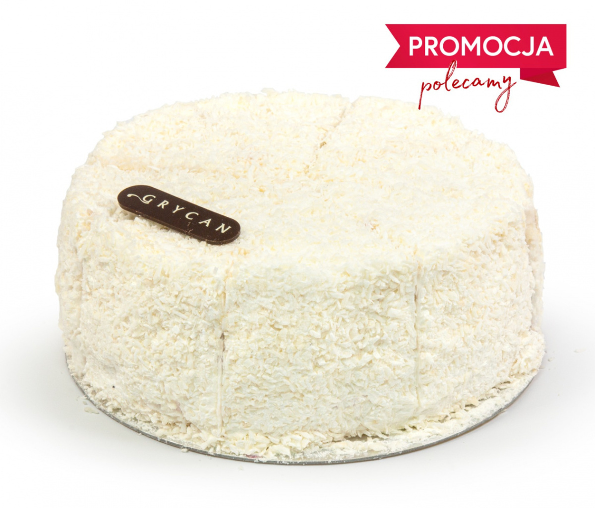 Tort lodowo-bezowy trzysmakowy GRYCAN średni (8 dużych porcji) Tort lodowo-bezowy trzysmakowy GRYCAN średni (8 dużych porcji)