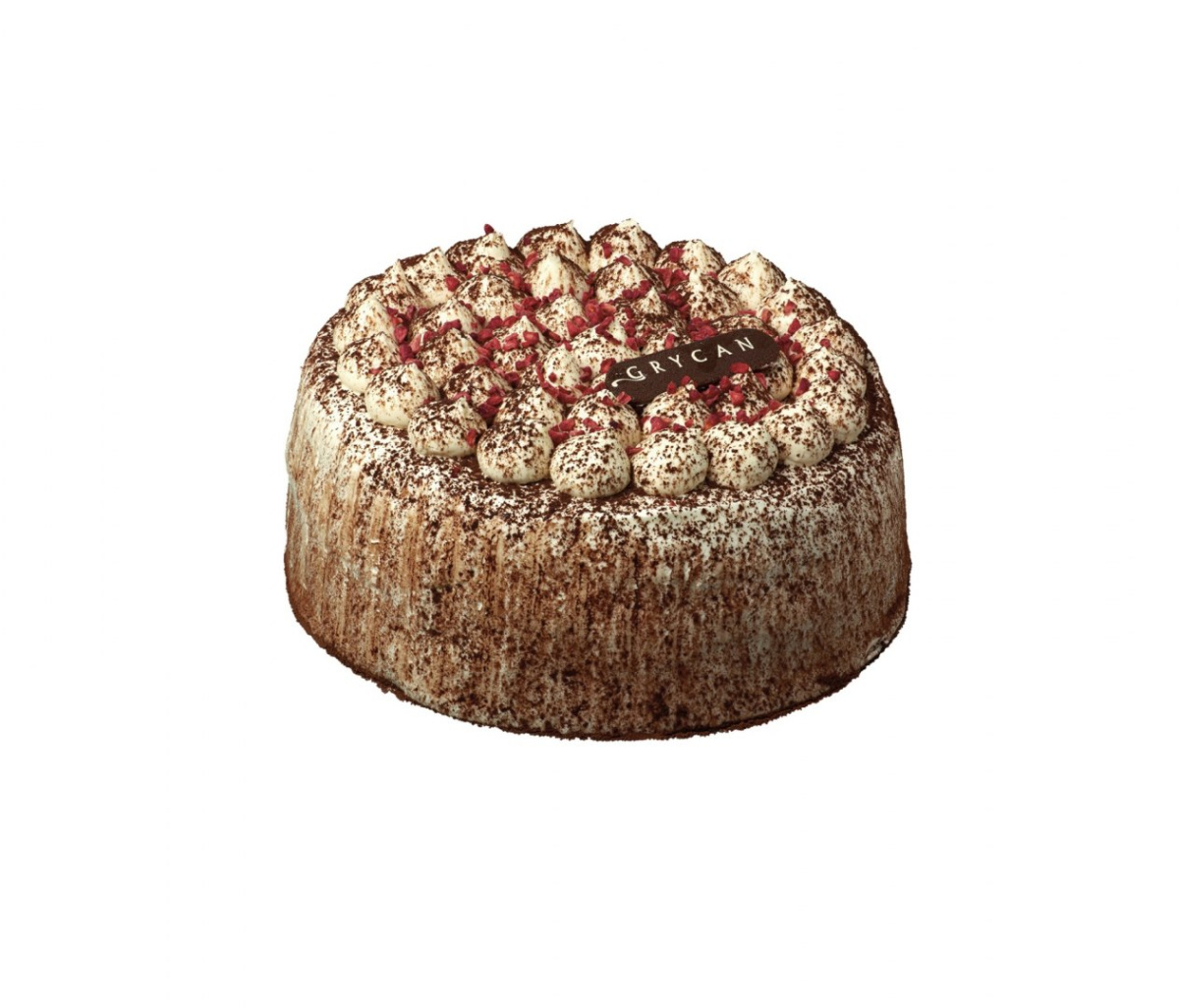 Tort tiramisu z malinami mały 1kg Tort tiramisu z malinami mały 1kg