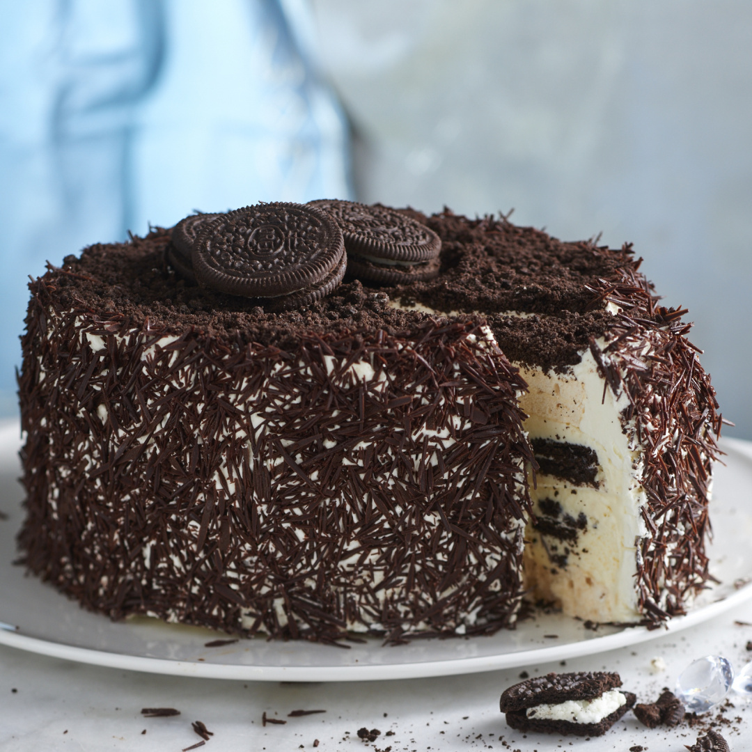 Tort lodowo-bezowy GRYCAN OREO mały (6-8 porcji) Tort lodowo-bezowy GRYCAN OREO mały (6-8 porcji)