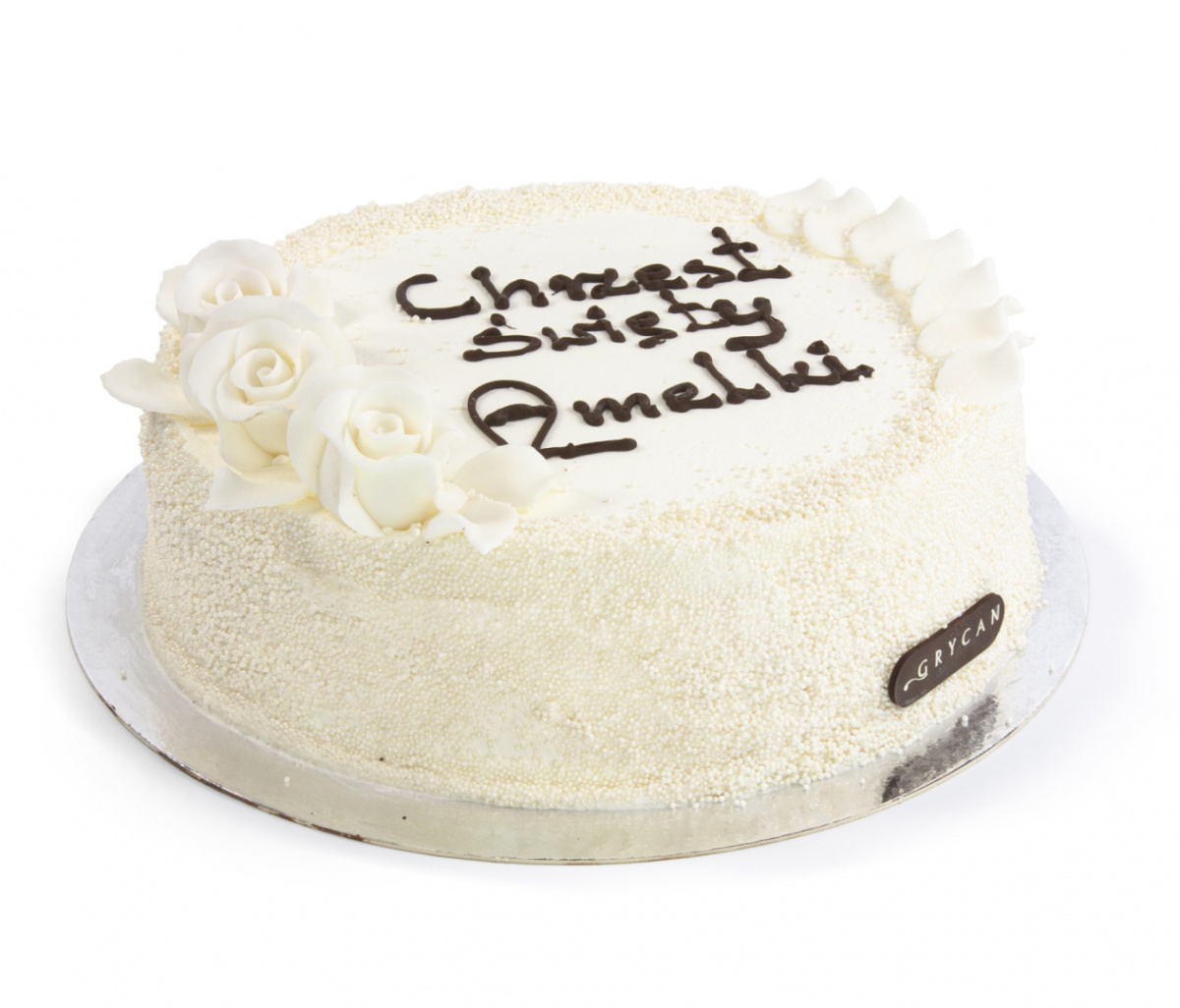 Tort lodowo-bezowy okolicznościowy 3 kg (30 porcji) Tort lodowo-bezowy okolicznościowy 3 kg (30 porcji)