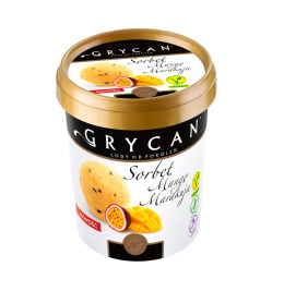 Lody GRYCAN Sorbet Mango Marakuja 500ml WARSZAWA