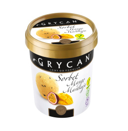 Lody GRYCAN Sorbet Mango Marakuja 500ml WARSZAWA