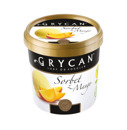 Lody GRYCAN Sorbet z mango 125ml WARSZAWA