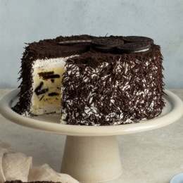 Tort lodowo-bezowy OREO duży (16-20 porcji) WARSZAWA
